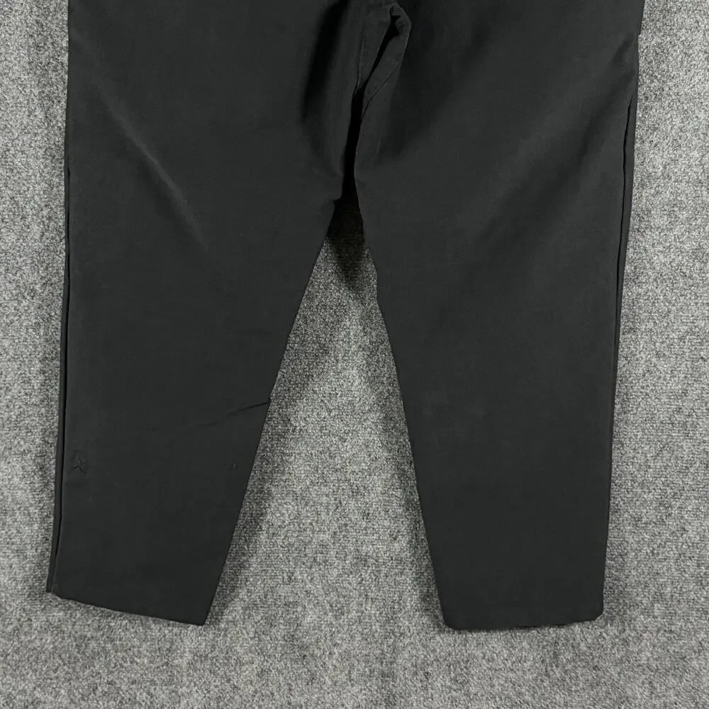 CUTS Clothing Icon Pull On Pants Mens L Black Enduratech Stretch Drawstring